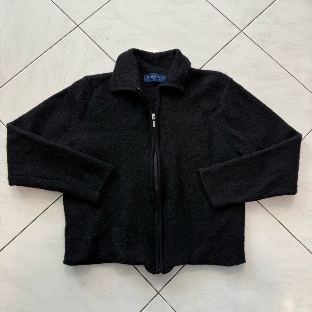 Kendra Scott 100% Wool Zip Up Jacket